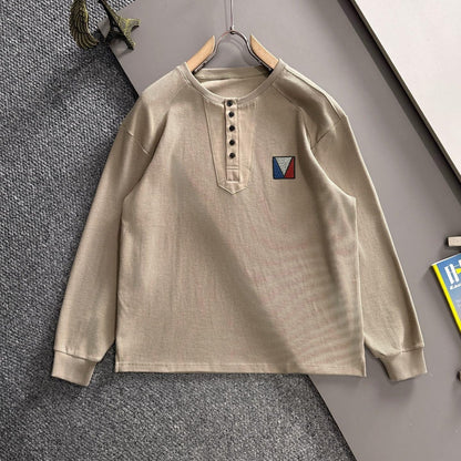 LV 25SS Lapel Sweatshirt Long Sleeve 494432