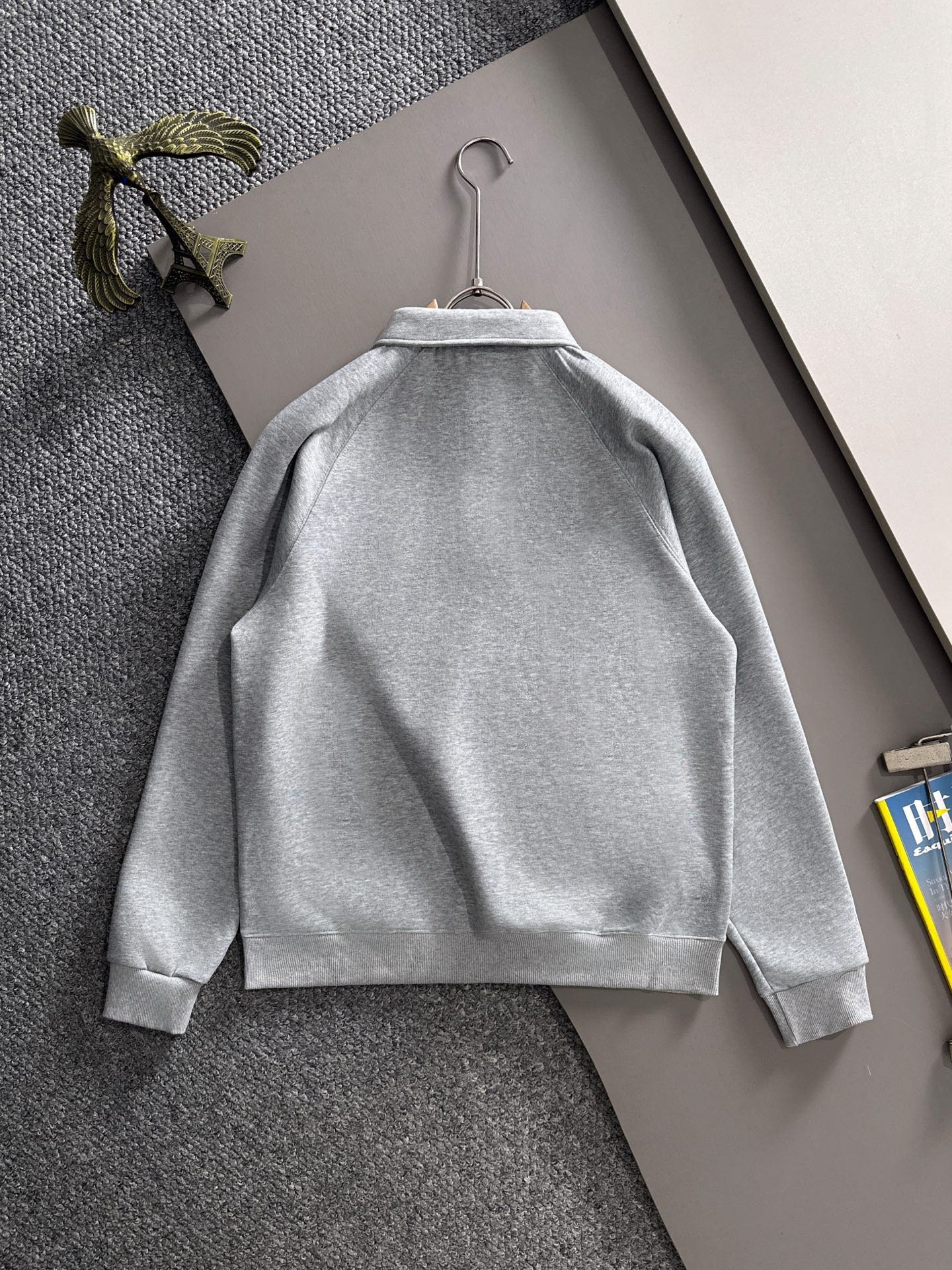 LV 25SS Lapel Sweatshirt Long Sleeve 494424