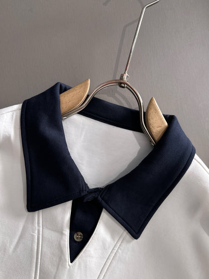 LV 25SS Lapel Sweatshirt Long Sleeve 494413