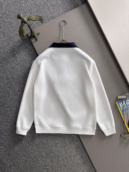LV 25SS Lapel Sweatshirt Long Sleeve 494413
