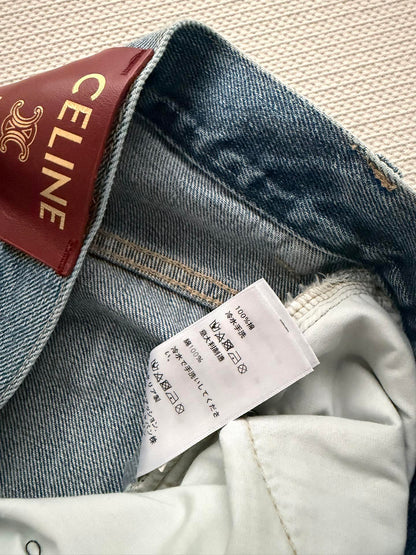Celine 26SS Collection Jeans Blue in Denim 872693