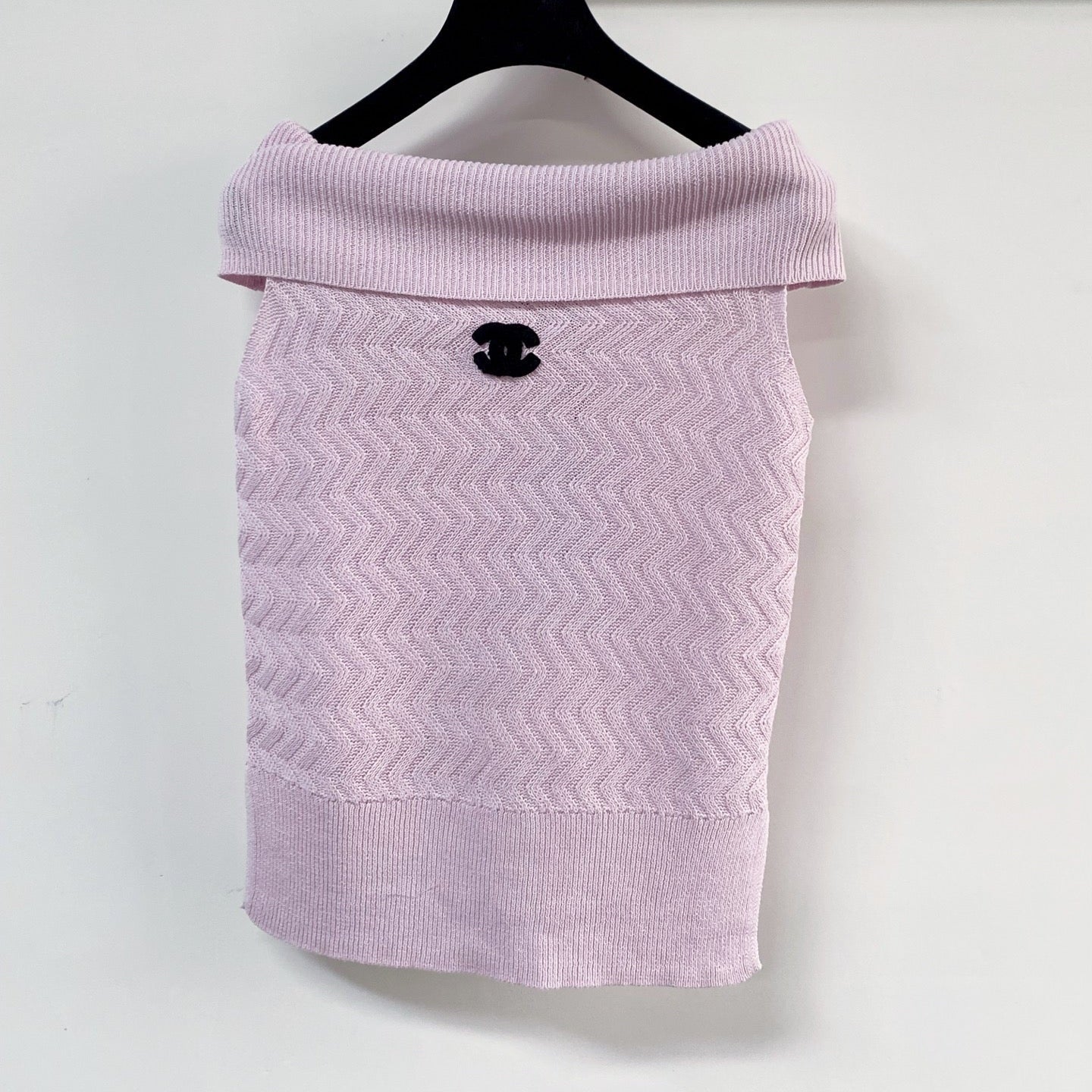 Chanel Vest Pink in Wool 125463