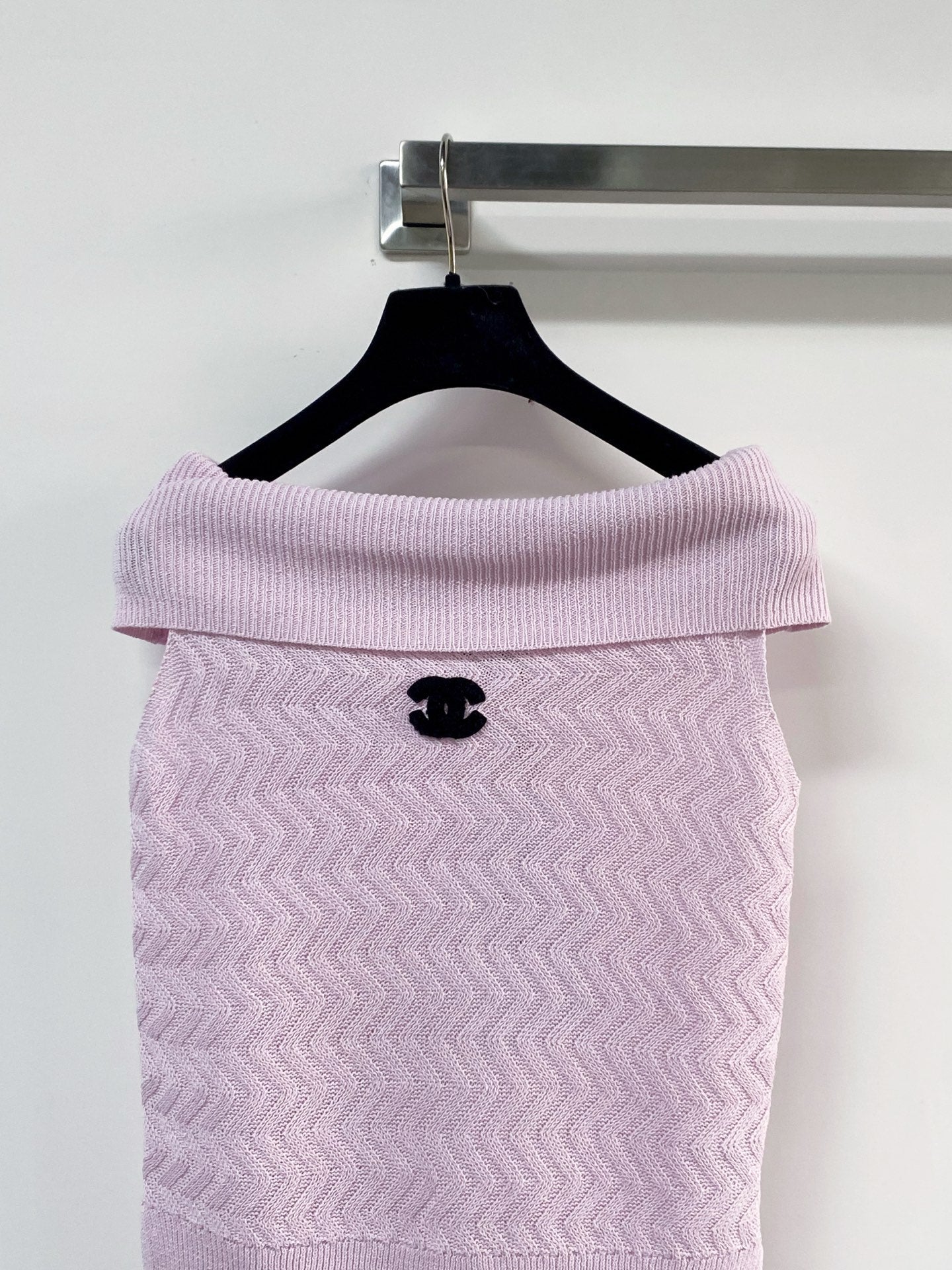 Chanel Vest Pink in Wool 125463