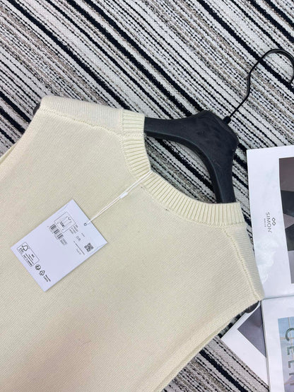 Chanel Vest Cream in Cashmere 133571