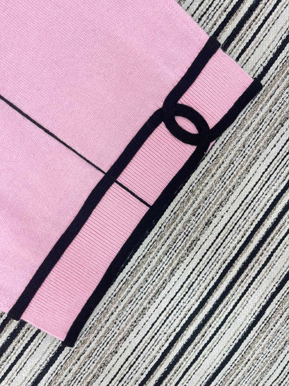 Chanel Vest Pink in Cashmere 133566