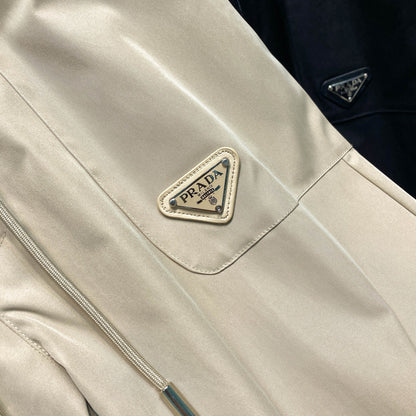 PRA26SS Drawstring Casual Pants in Cotton Twill 134819