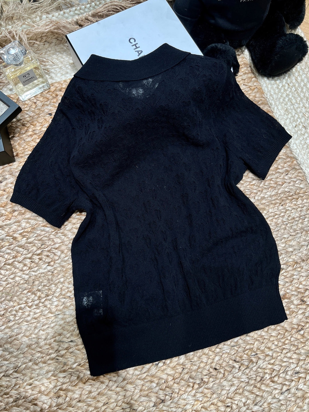 Chanel 26SS Classic Polo in Linen 161785