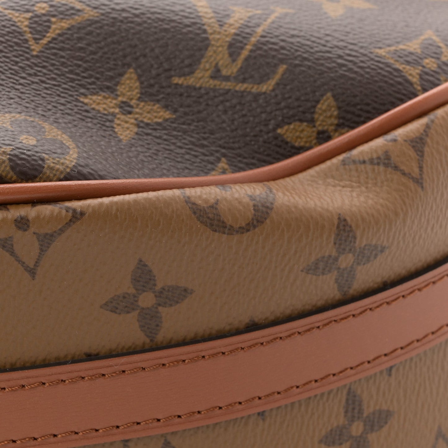 Reverse Monogram Loop Hobo