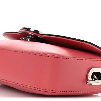 Senna Calfskin Petite GG Top Handle Shoulder Bag Pink