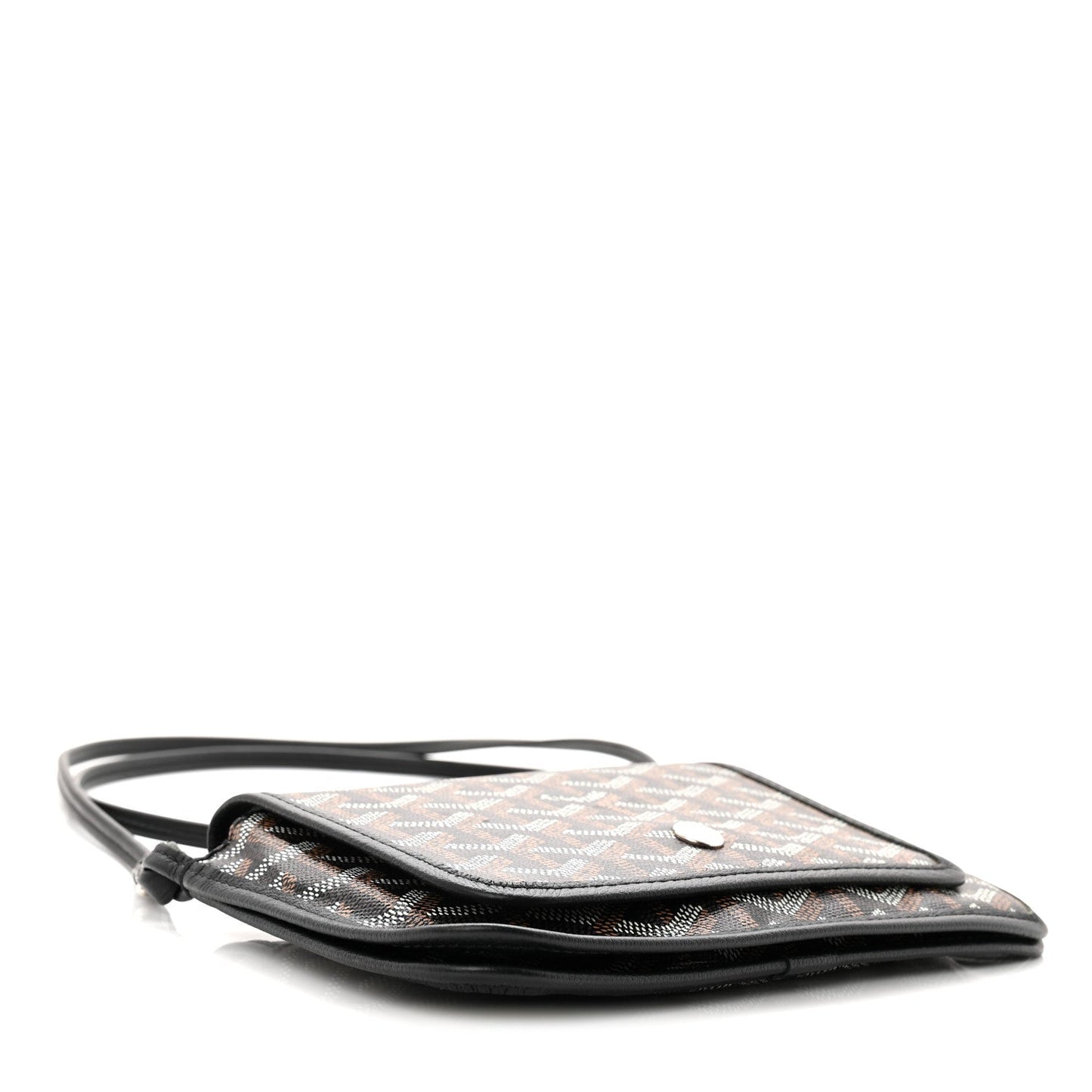 Goyardine Plumet Wallet Clutch Black