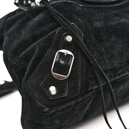 Baby Daim Suede Classic Hardware Town Black