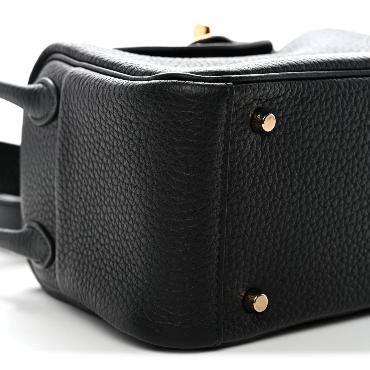 Taurillon Clemence Mini Lindy 20 Black