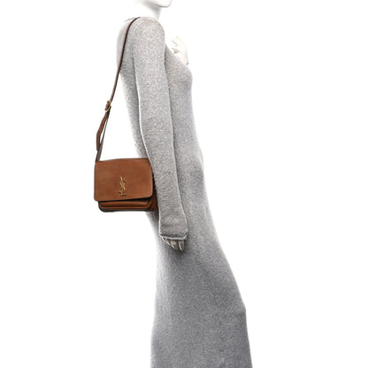 Vegetable Tanned Besace Niki Satchel Brick
