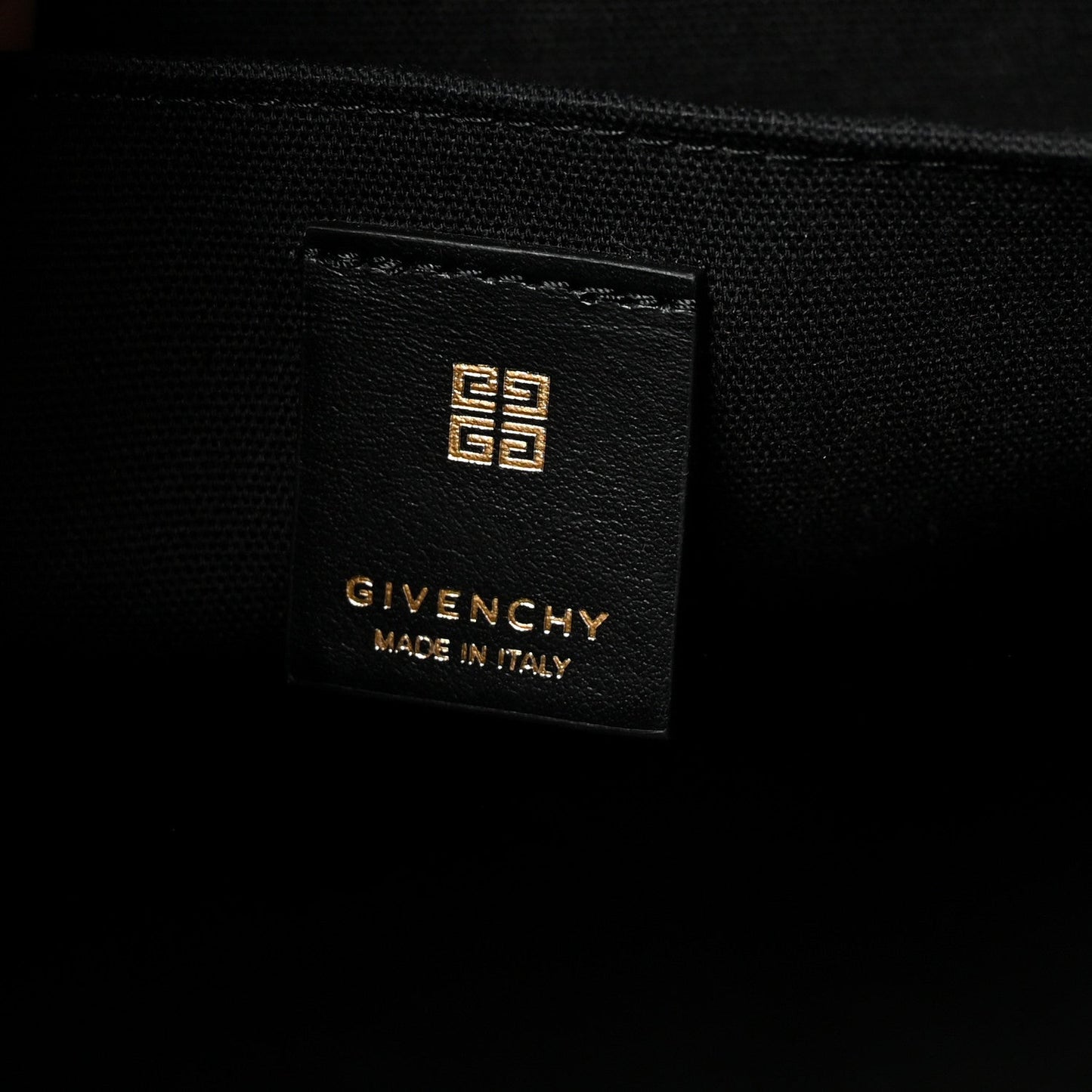 Canvas Medium G-Tote Beige Black