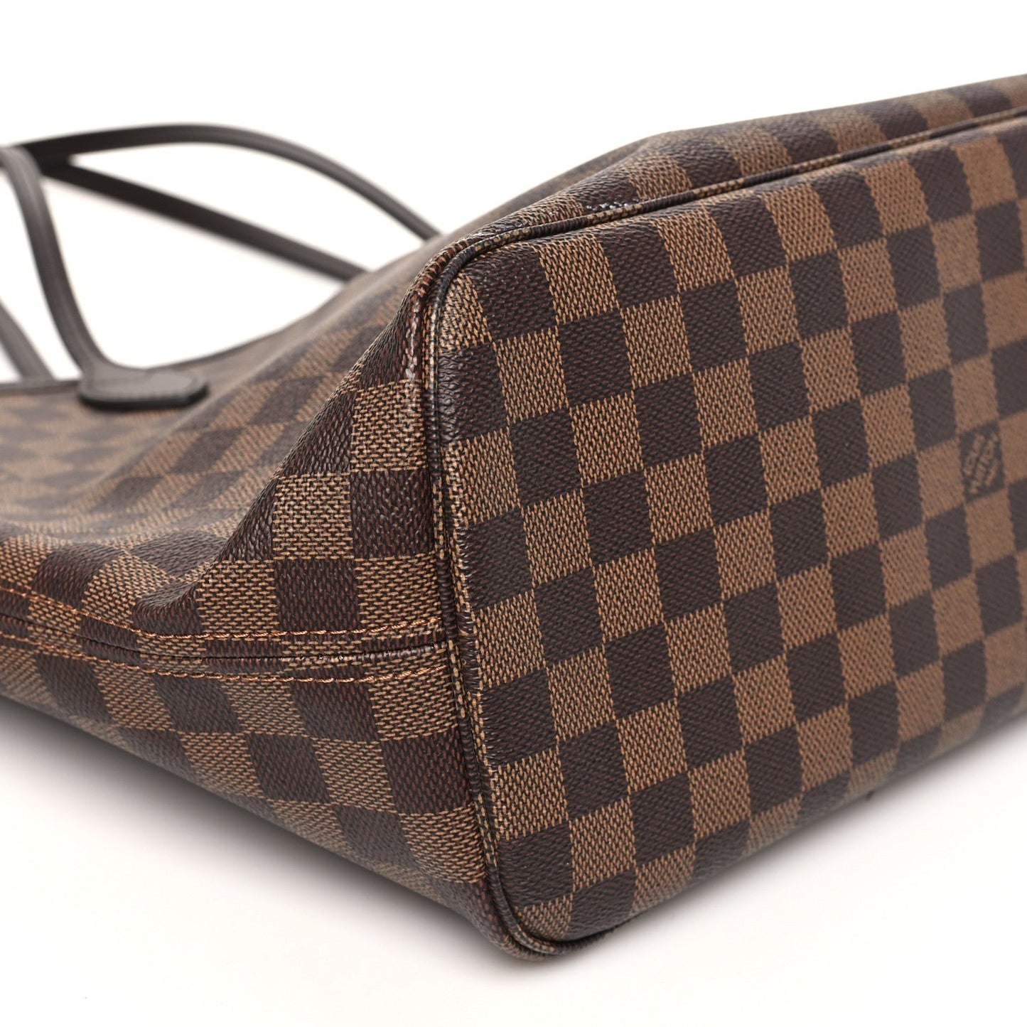 Damier Ebene Neo Neverfull MM Rose Ballerine