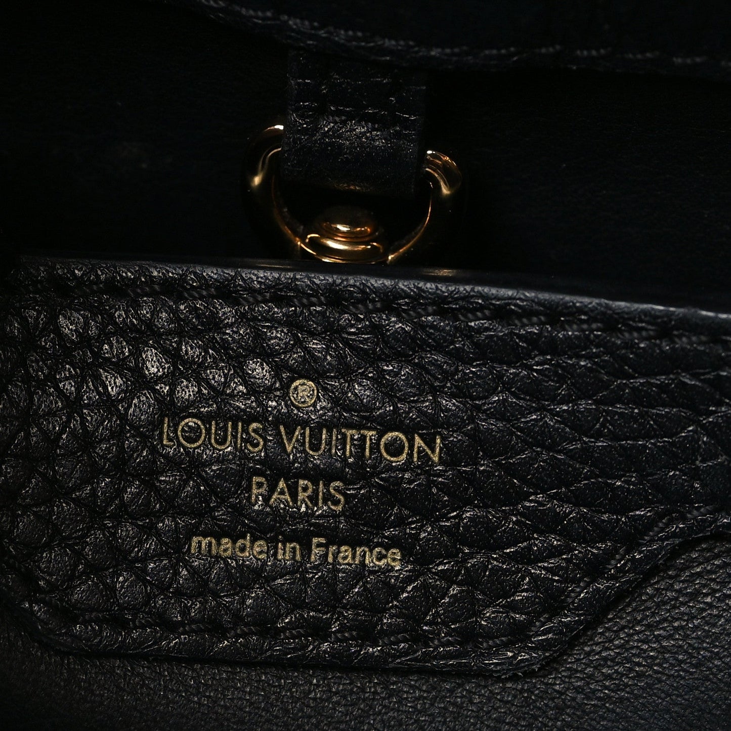 Taurillon Capucines BB Black Grey Blue