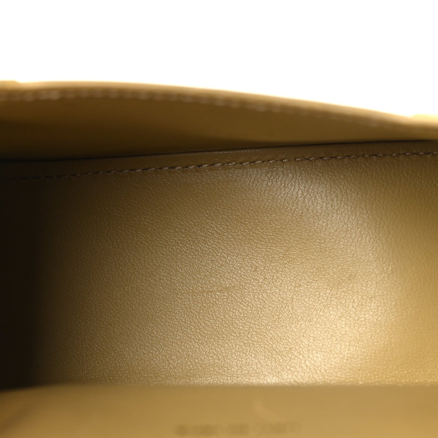 Mirror Calfskin Hourglass Top Handle Bag XS Gold