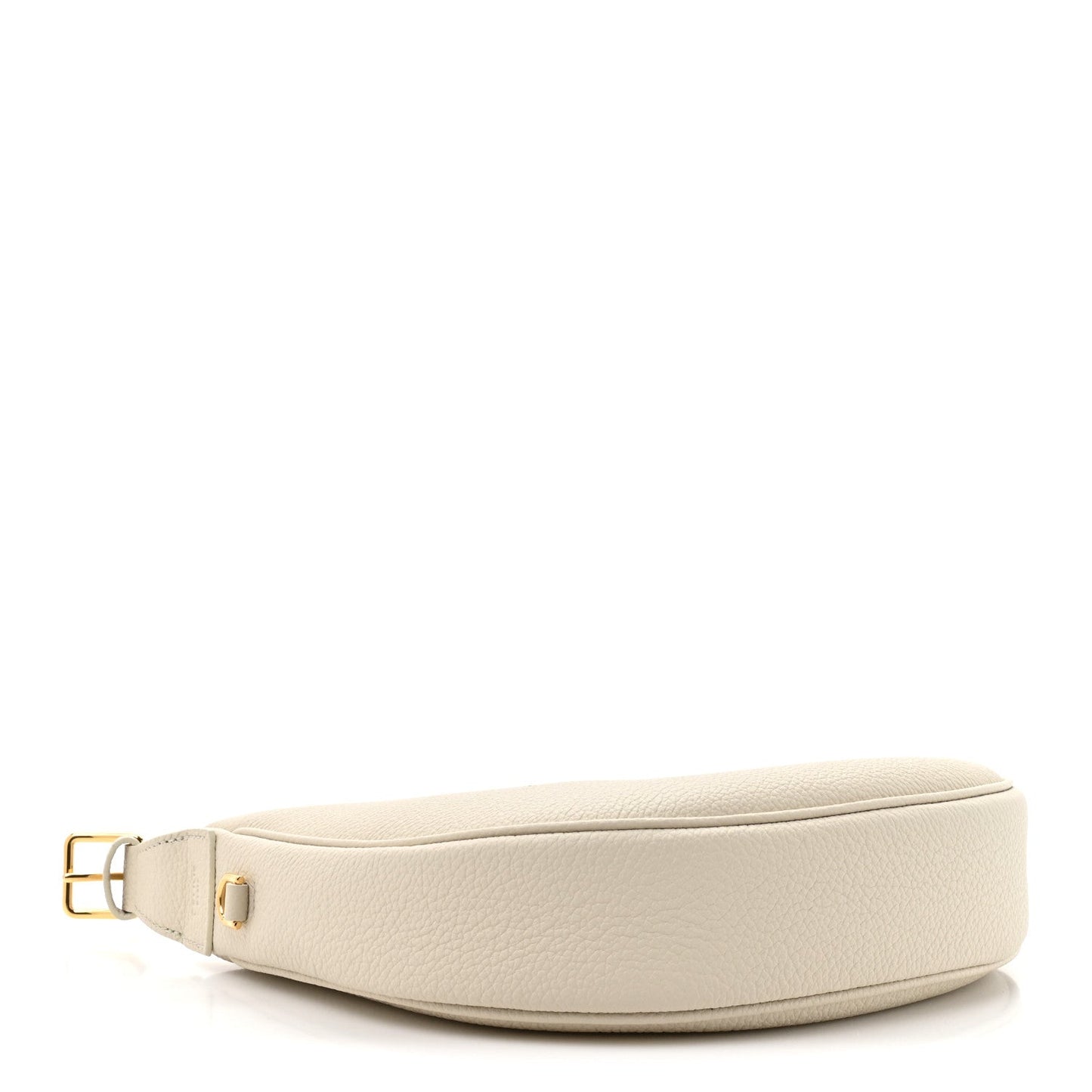 Supple Grained Calfskin Teen Lulu Shoulder Bag Rice