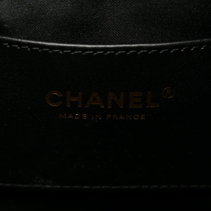 Caviar Quilted Small Chanel 25 Handbag Black