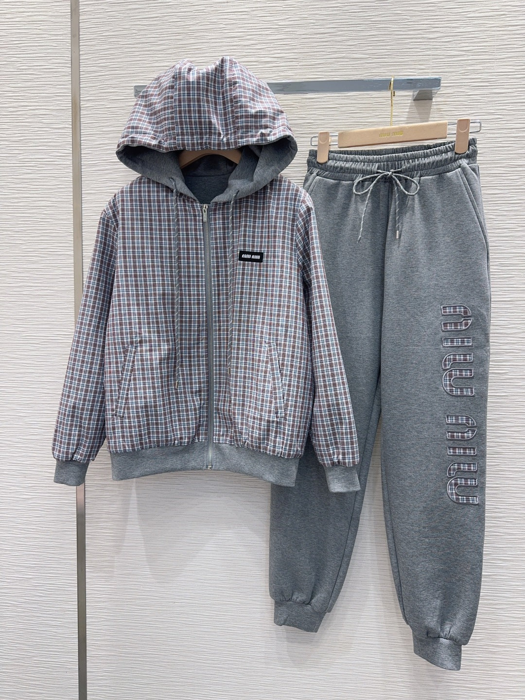 Miu Miu 25 Fall And Winter Clothing Set Cotton 302572