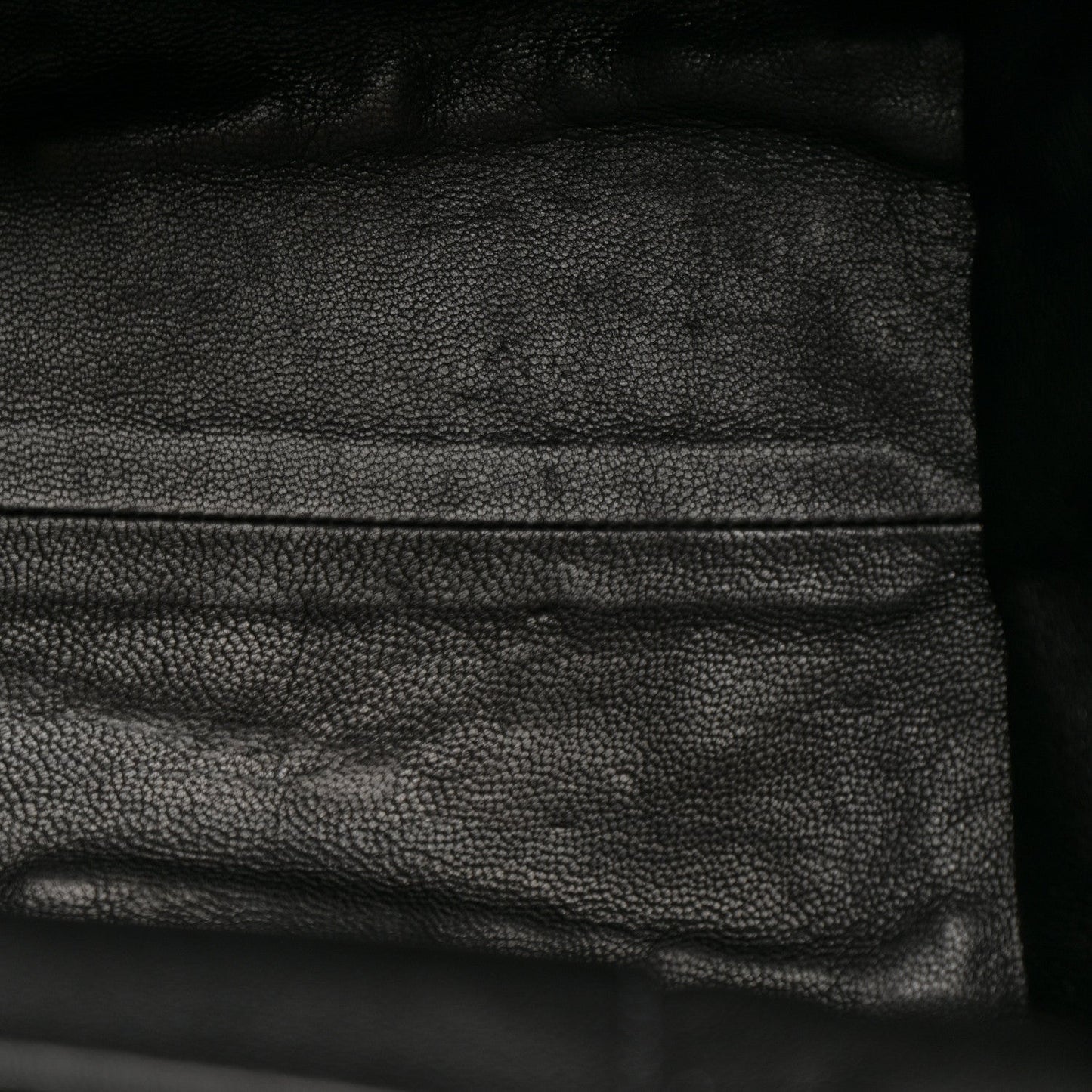 Denim Matelasse Biker Tote Avio