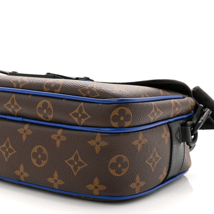 Monogram Macassar S Lock Messenger Blue