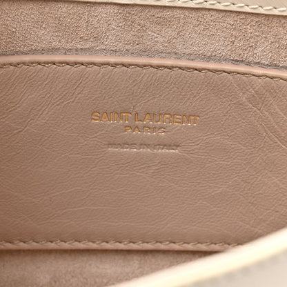Smooth Calfskin Le 5 A 7 Mini Hobo Blanc Vintage