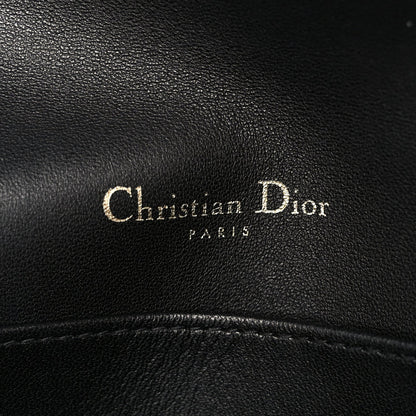 Lambskin Cannage Lady Dior Pouch Black