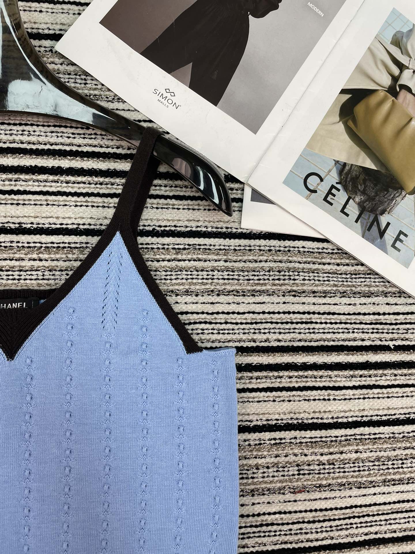 Chanel 2026 V-neckline Camisole Cotton