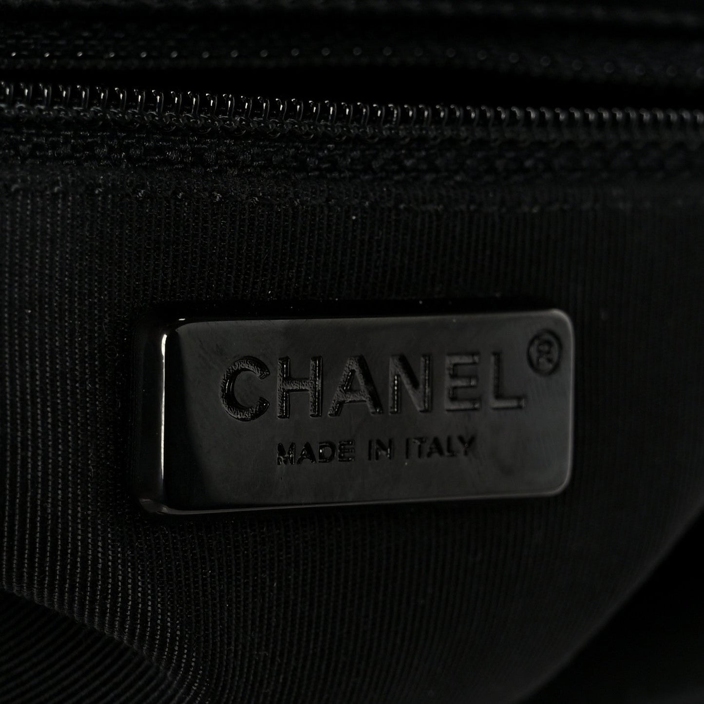 Lambskin Quilted Cockpit Flap Bag Black