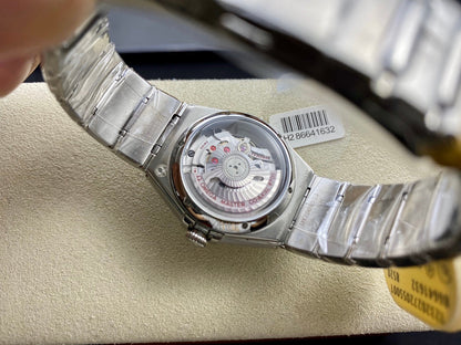 Omega Constellation 29mm Silver Mop Mother Pearl Dial