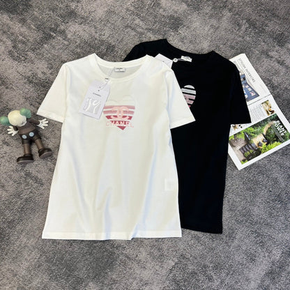 CC SS26 Heart Logo T-shirt Cotton 350629