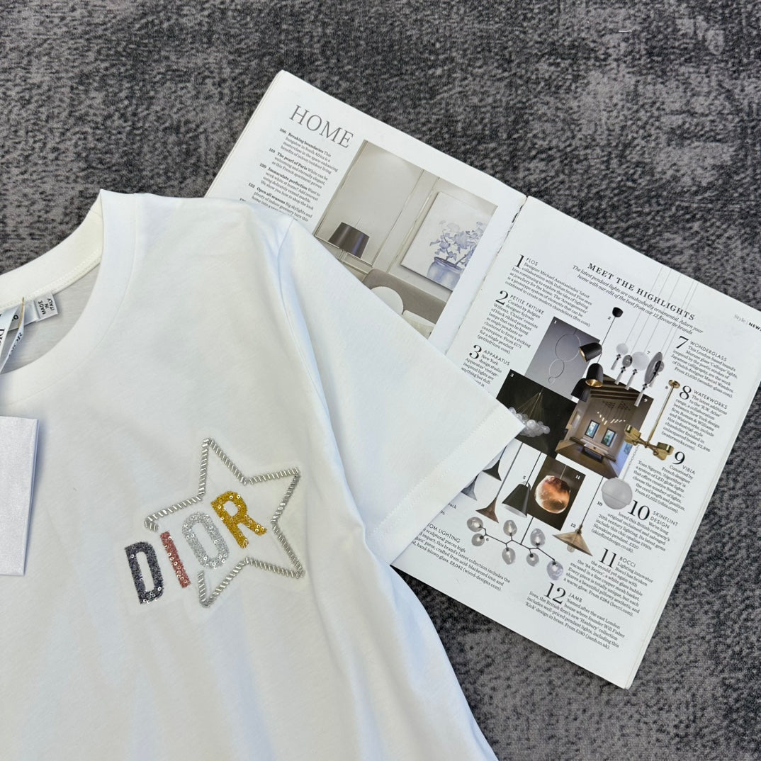 CD SS26 Short-Sleeve T-Shirt Cotton 350692