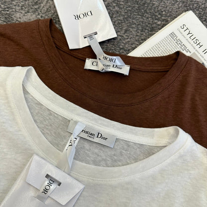 CD SS26 Carousel Print T-Shirt Cotton 350805