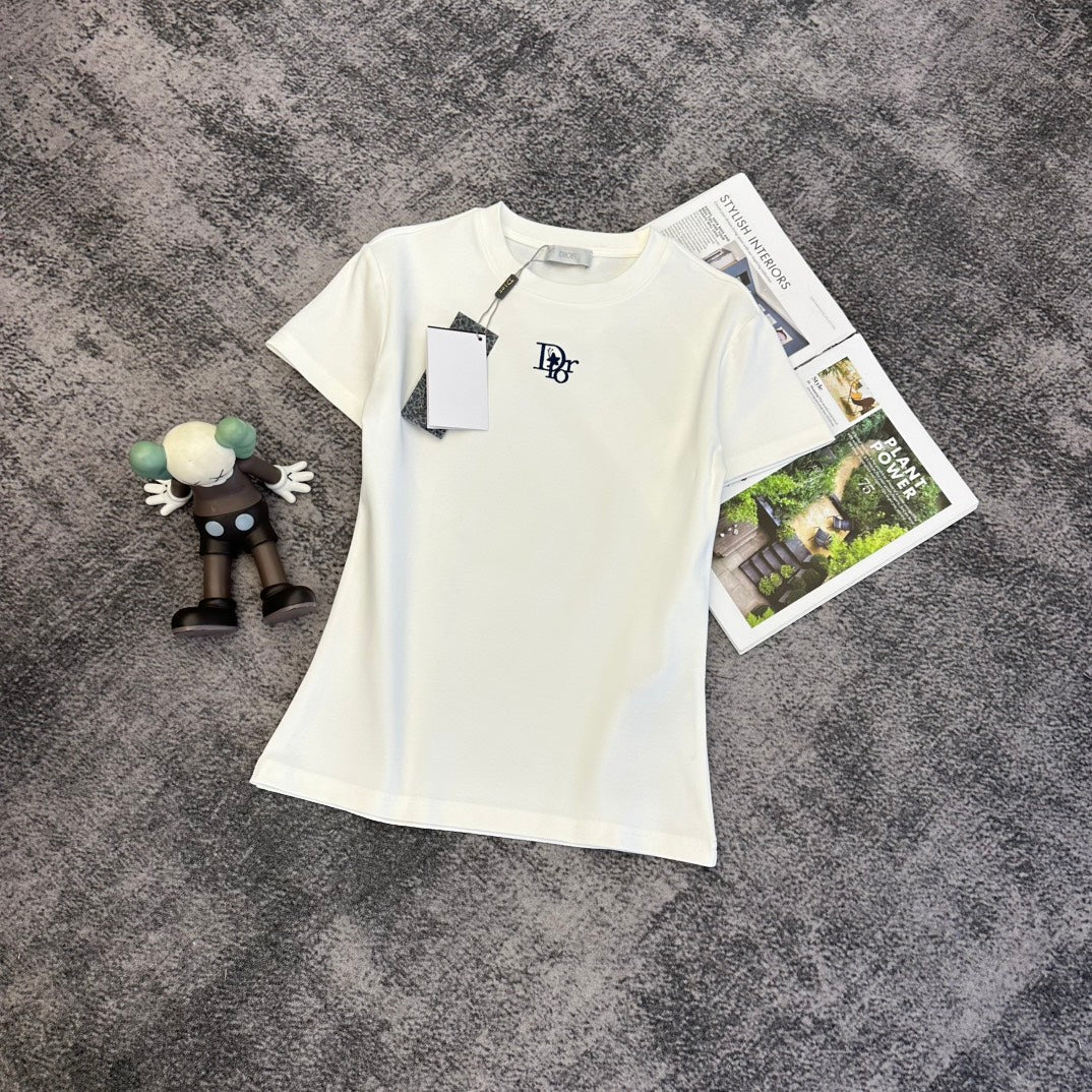 CD SS26 Clover Short-Sleeve T-Shirt Cotton 350585