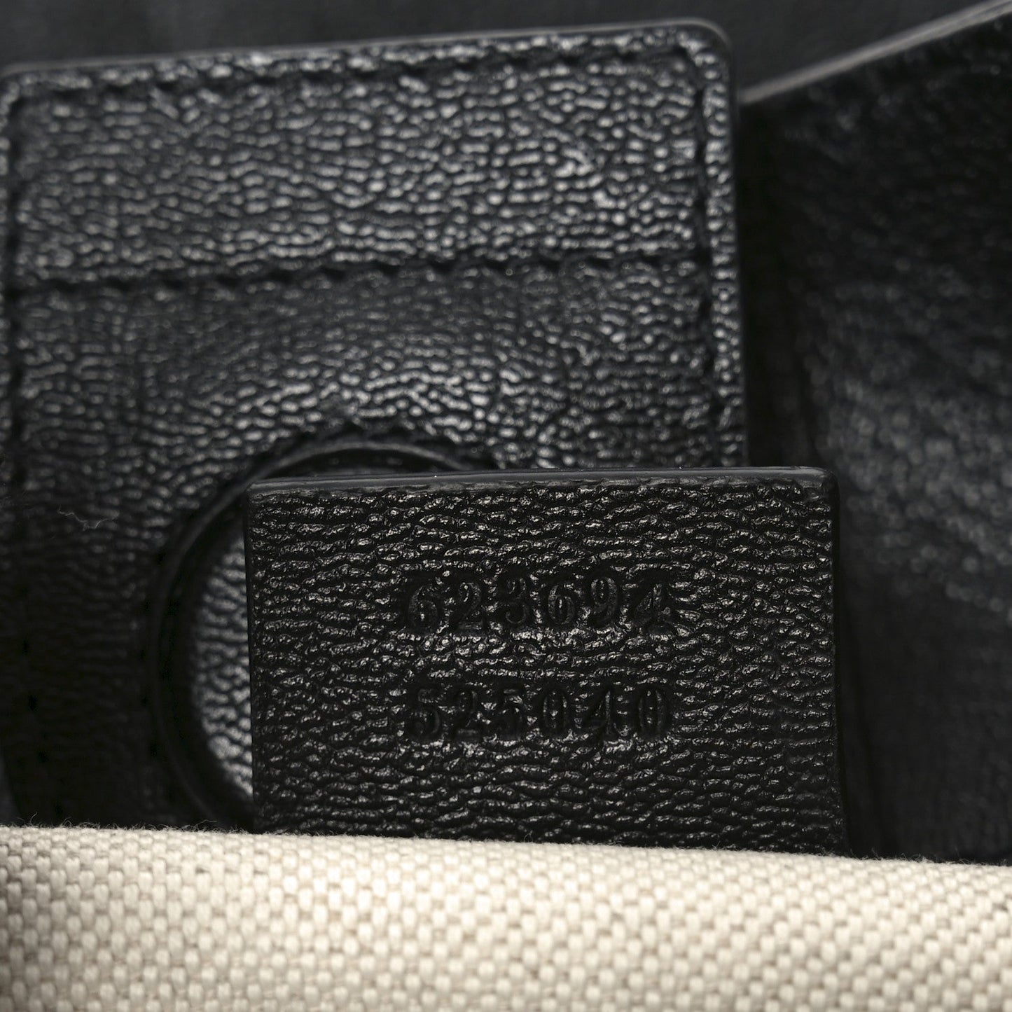 New Sakai Calfskin Lux Horsebit 1955 Tote Bag Black