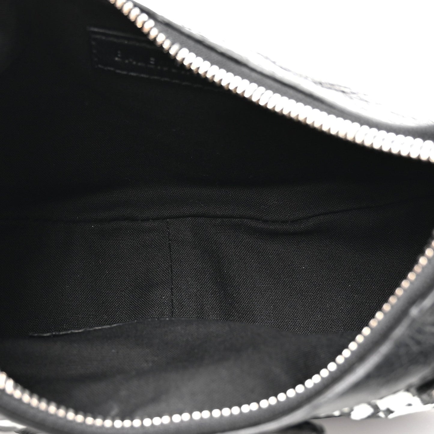 Agneau Arena Lunar New Year Graffiti Logo Le Cagole Shoulder Bag XS Black