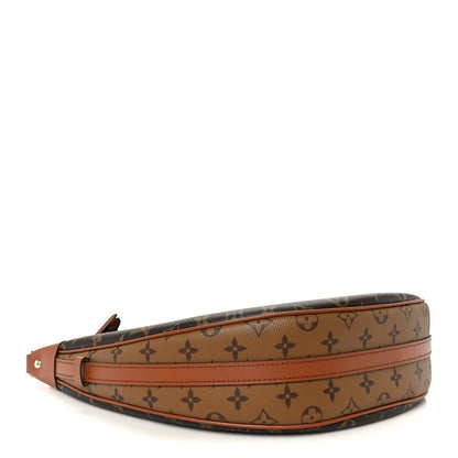 Reverse Monogram Loop Hobo