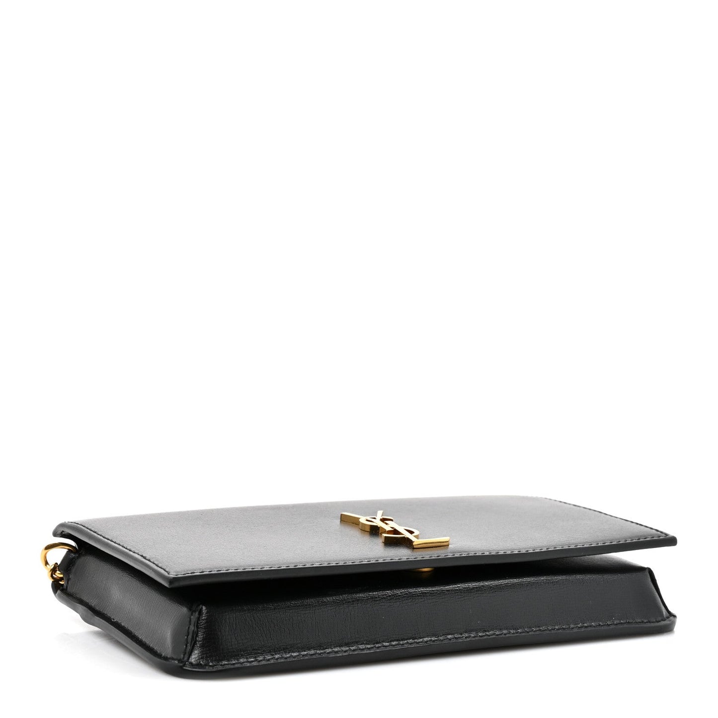 Calfskin Monogram Cassandre Phone Holder With Strap Black