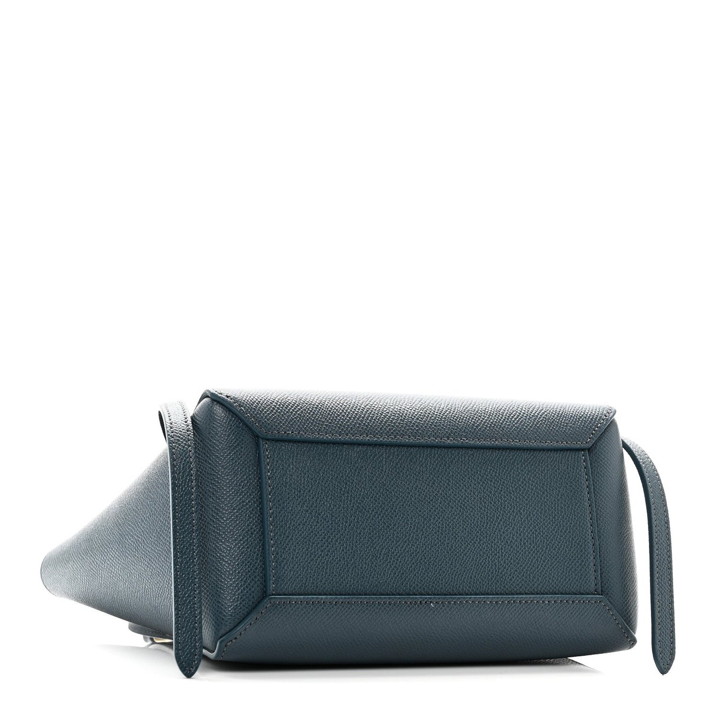 Grained Calfskin Nano Belt Bag Abyss Blue