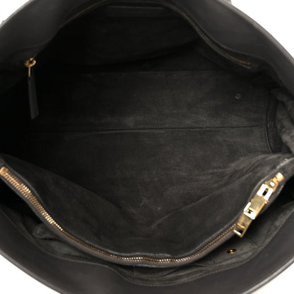 Calfskin Large Sac de Jour Carryall Grey