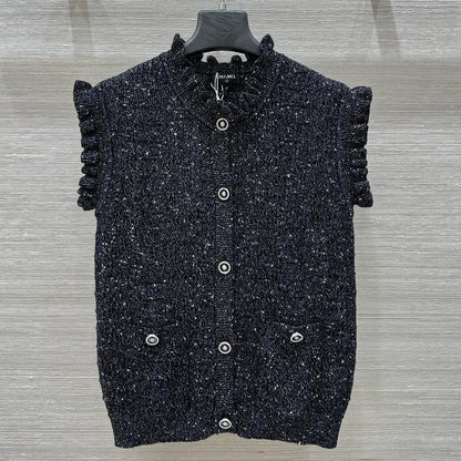 CHANEL SLEEVELESS TOP STYLE 74