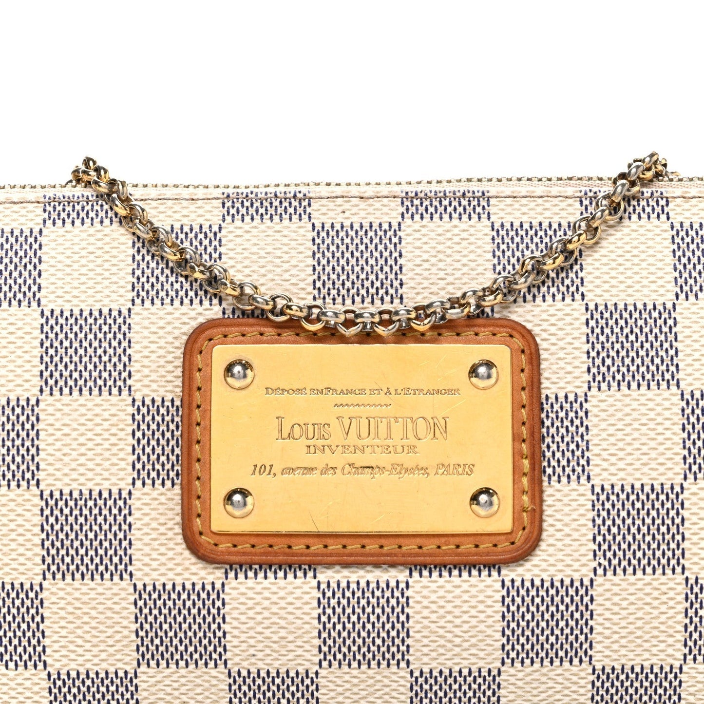Damier Azur Eva Clutch