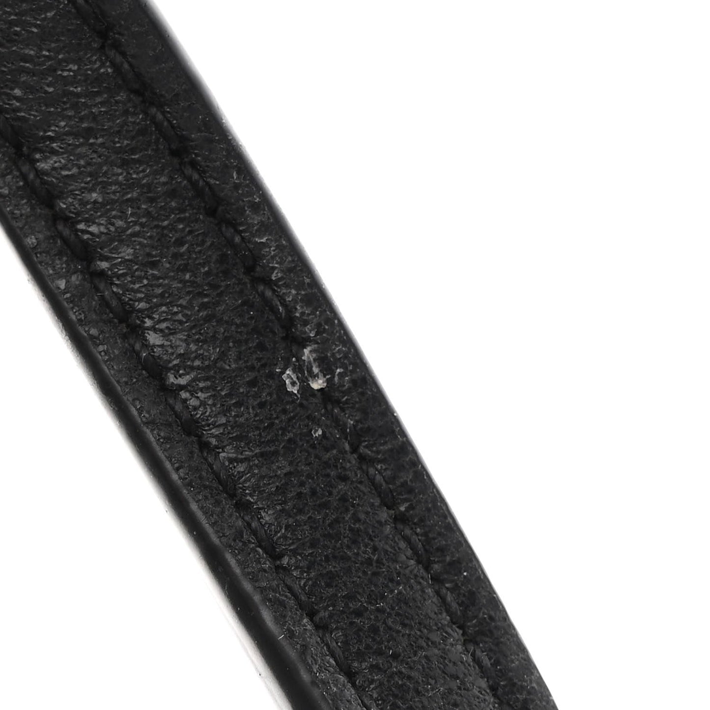 Lambskin Quilted Monogram Mini Nolita Black