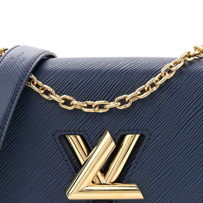 Epi Twist Shoulder Bag MM Indigo