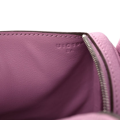 Taurillon Clemence Mini Lindy 20 Mauve Sylvestre