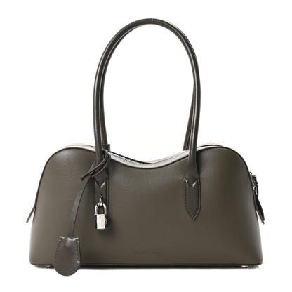 Eco Grainy Alter Mat Ryder Shoulder Bag Dark Olive