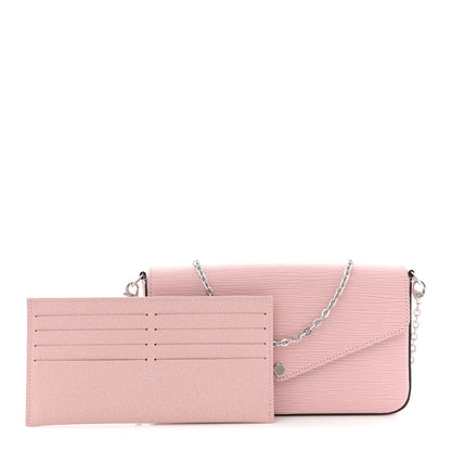 Epi Pochette Felicie Rose Ballerine