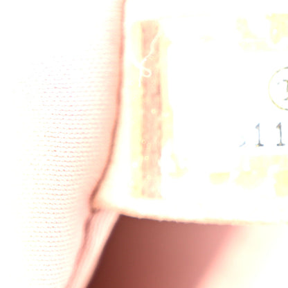 Sequin Mini Flap Light Pink Silver