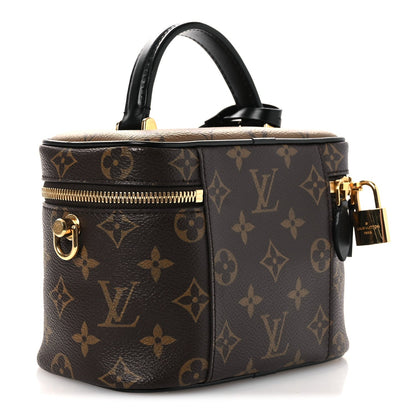 Reverse Monogram Vanity Chain Pouch